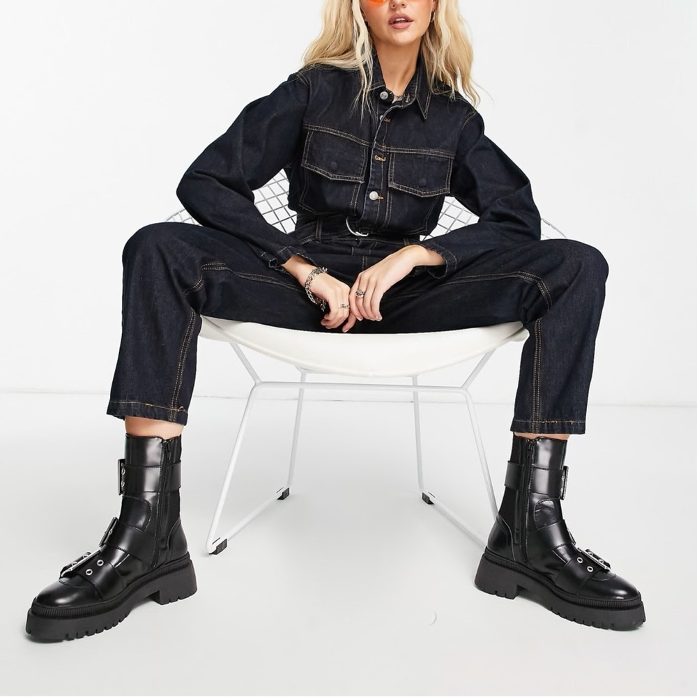 Dark Denim Boiler suit